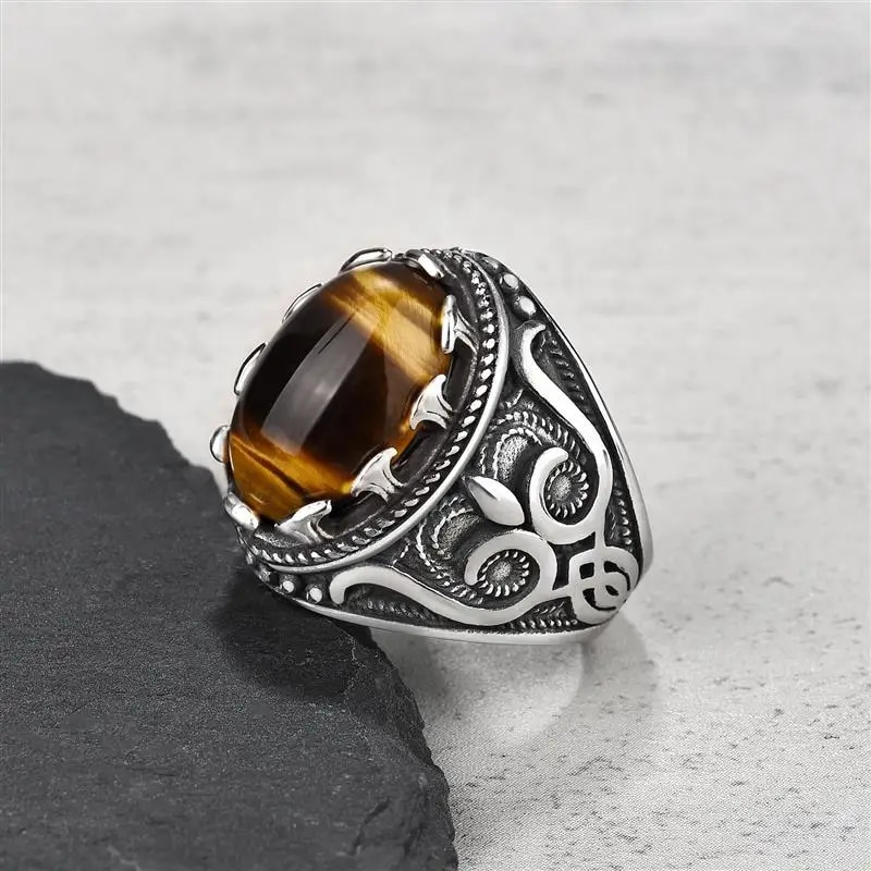 Antique Oval Handmade Ring for Women and Men